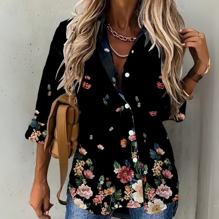 Elexa - Chic Contrast Blouse