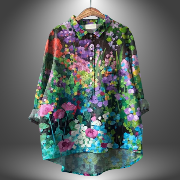 Virgie – Garden Muse Shirt Blouse