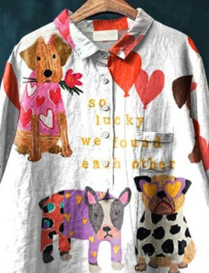 Chloe – Lucky Pup Love Shirt