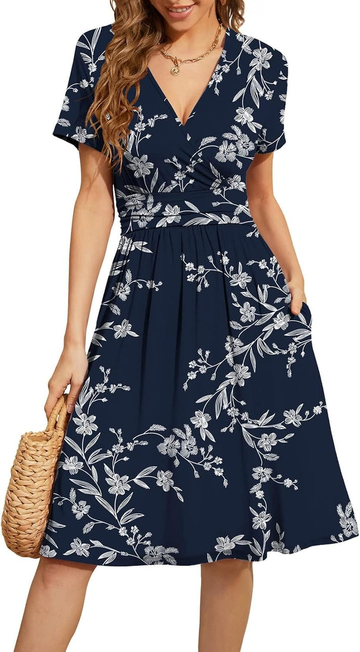 Arielle - Chick V-Neck Wrap Dress