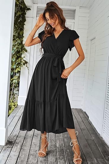 Amaya - Effortless Charm Wrap Dress
