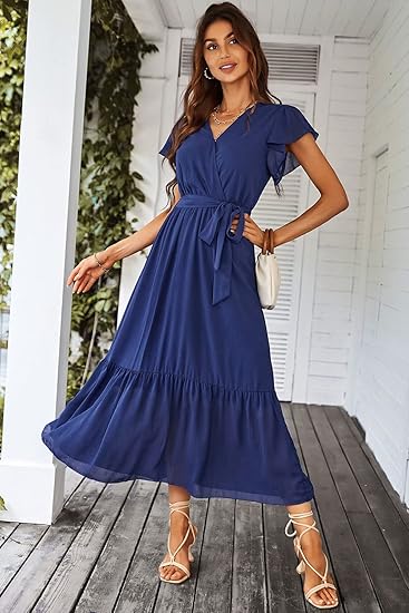Amaya - Effortless Charm Wrap Dress