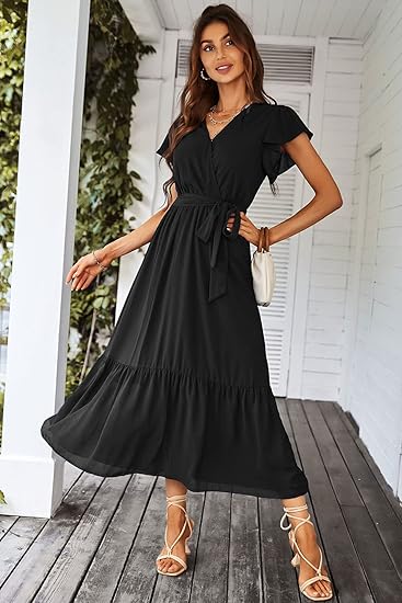 Amaya - Effortless Charm Wrap Dress