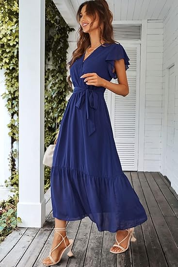 Amaya - Effortless Charm Wrap Dress