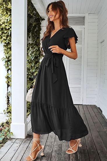 Amaya - Effortless Charm Wrap Dress