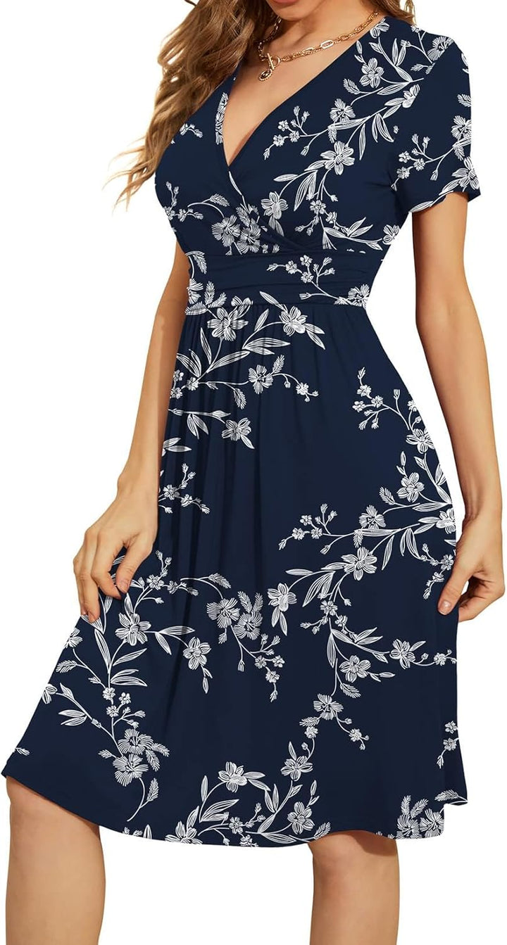 Arielle - Chick V-Neck Wrap Dress