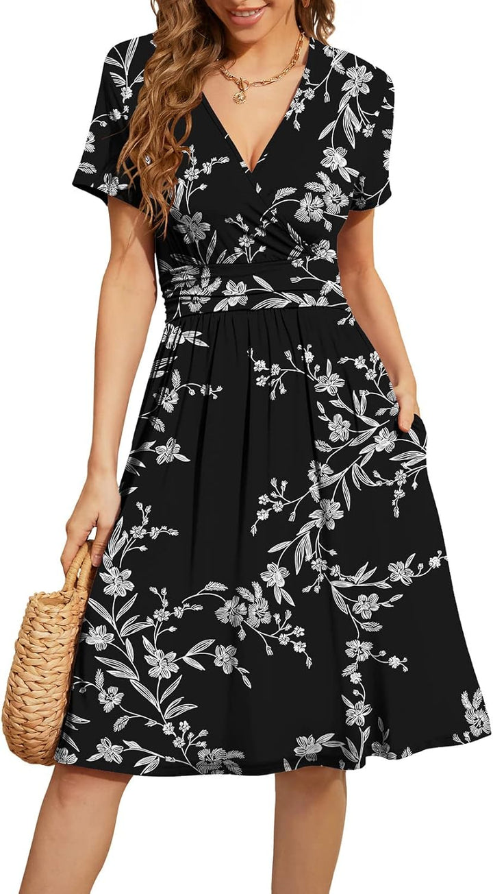 Arielle - Chick V-Neck Wrap Dress