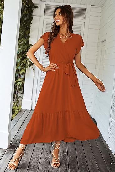 Amaya - Effortless Charm Wrap Dress