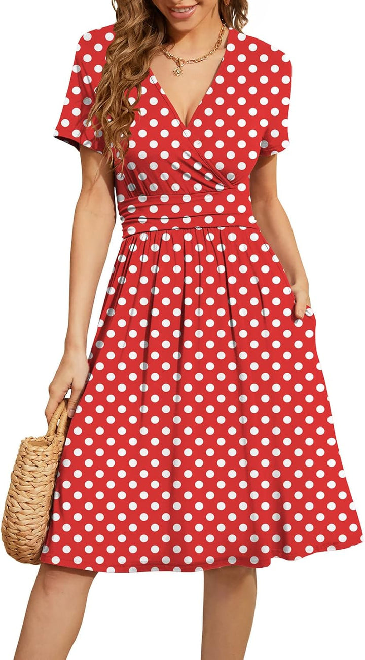 Arielle - Chick V-Neck Wrap Dress