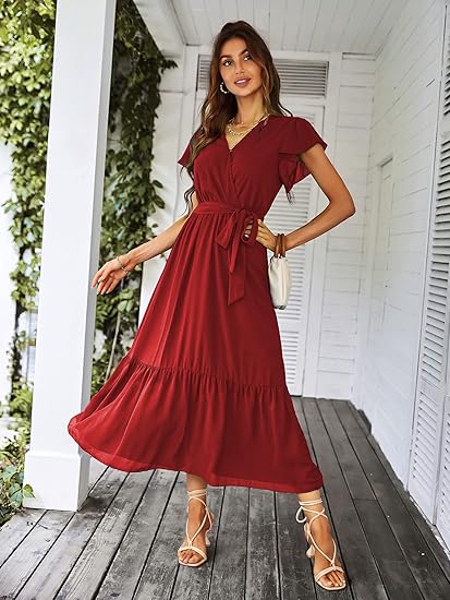 Amaya - Effortless Charm Wrap Dress