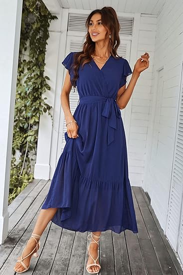 Amaya - Effortless Charm Wrap Dress