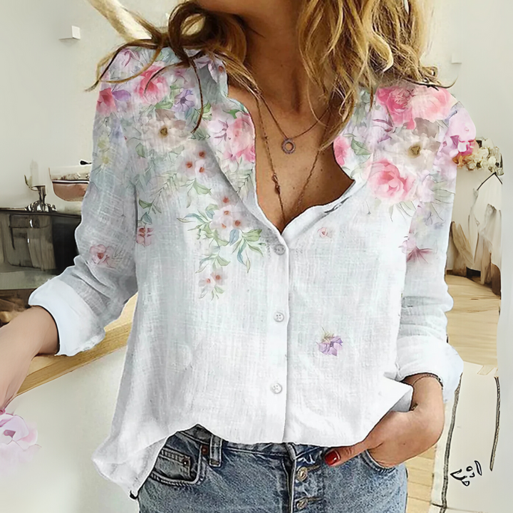 Lara – Elegant Whispering Wings Blouse
