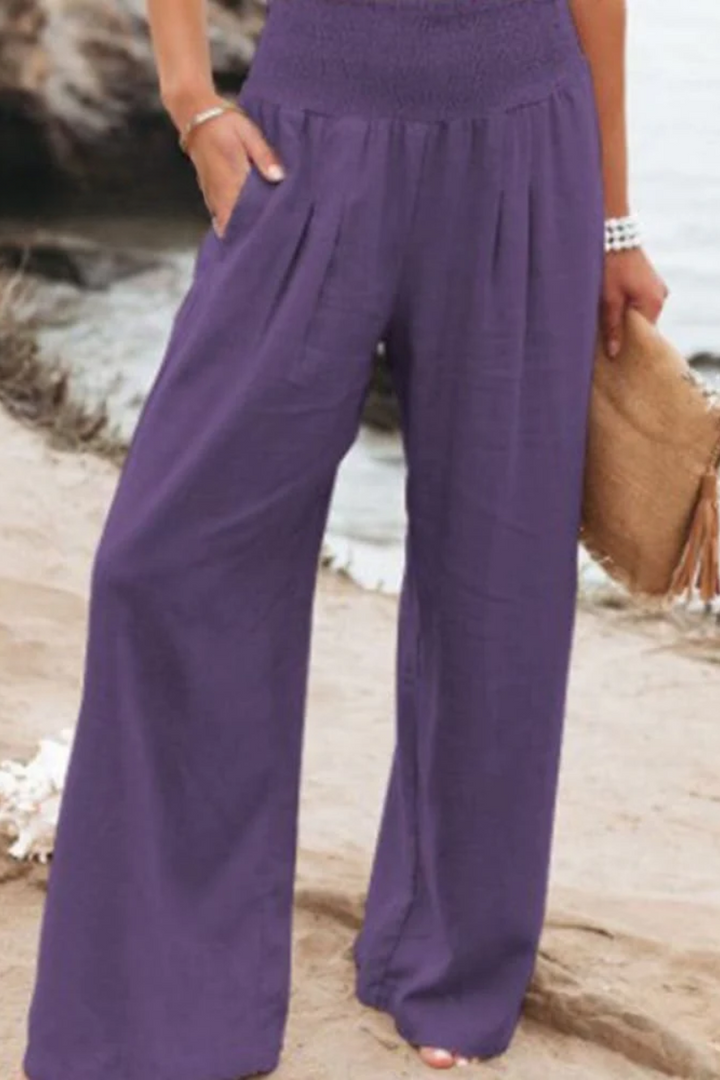 Vera - Boho Wide-Leg Pants