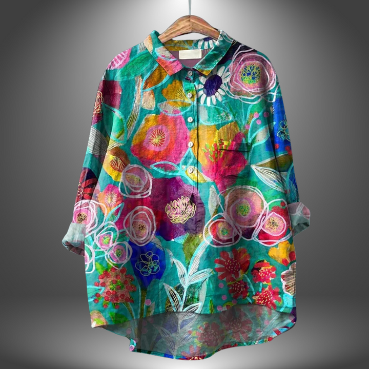 Virgie – Garden Muse Shirt Blouse