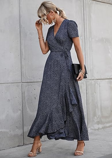 Solène - Tropical Whirl Midi Dress