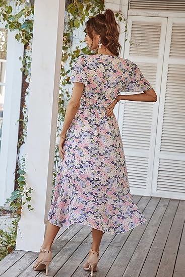 Amaya - Effortless Charm Wrap Dress