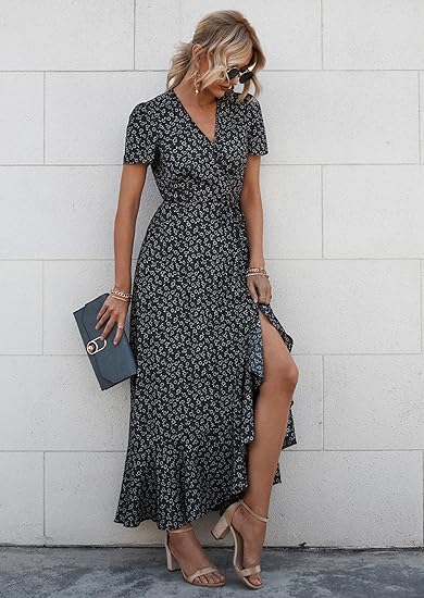 Solène - Tropical Whirl Midi Dress