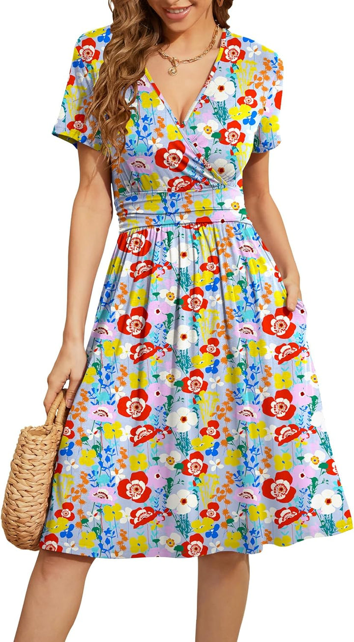 Arielle - Chick V-Neck Wrap Dress
