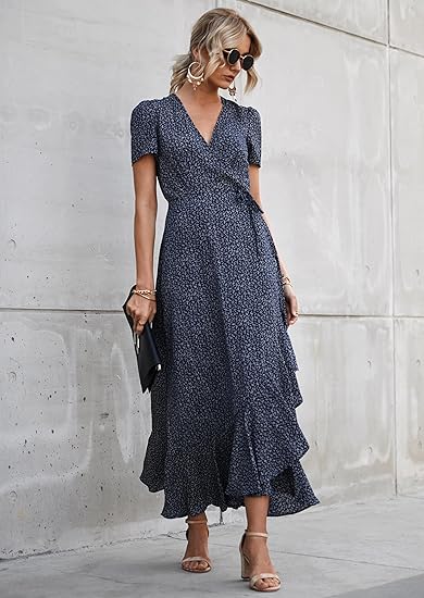Solène - Tropical Whirl Midi Dress