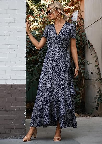 Solène - Tropical Whirl Midi Dress