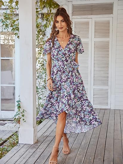 Amaya - Effortless Charm Wrap Dress