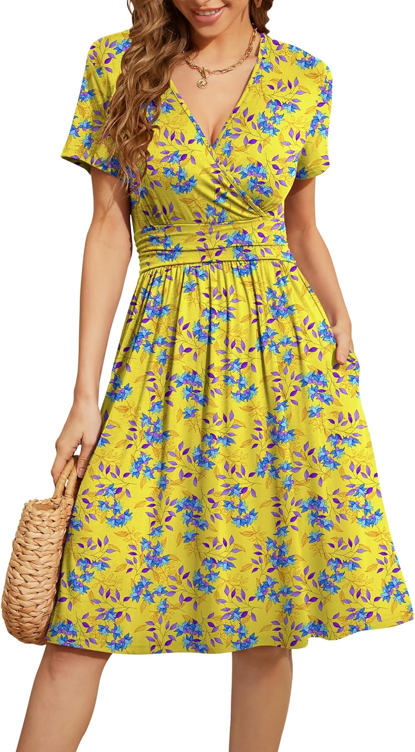 Arielle - Chick V-Neck Wrap Dress