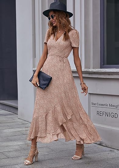 Solène - Tropical Whirl Midi Dress