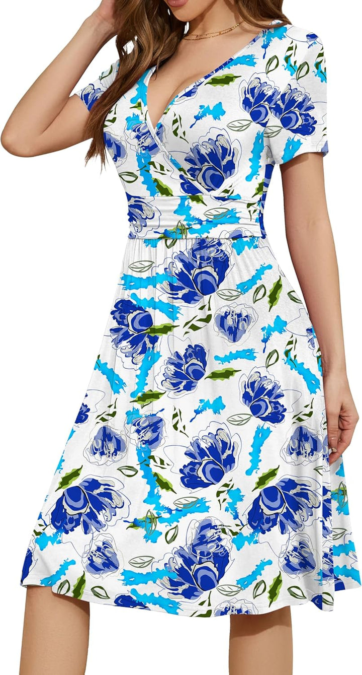 Arielle - Chick V-Neck Wrap Dress