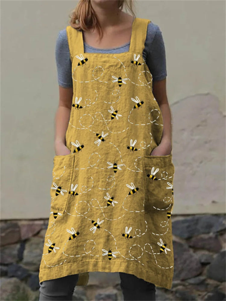 Bee - Sweet Hive Apron Dress