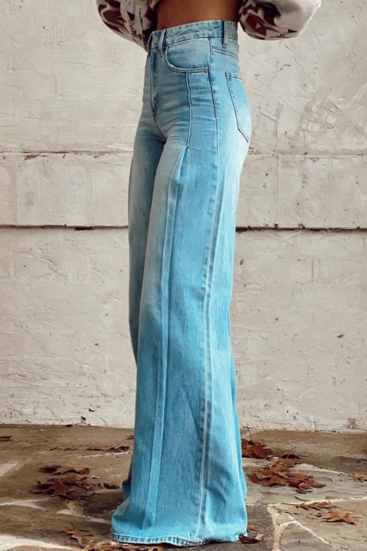 Stella - Wide-leg Boho Vintage Pants