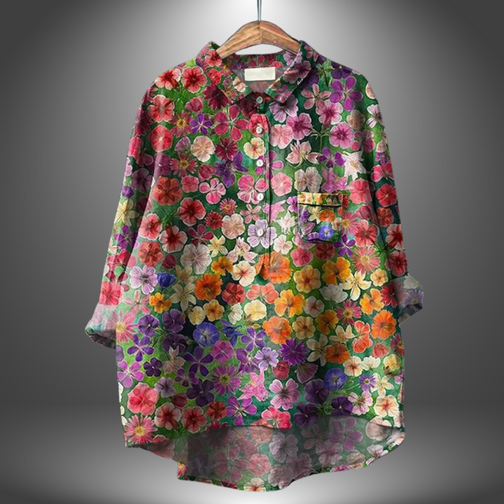 Virgie – Garden Muse Shirt Blouse