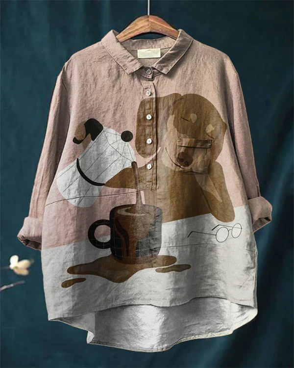 Diana – Chic Dog Art Shirt