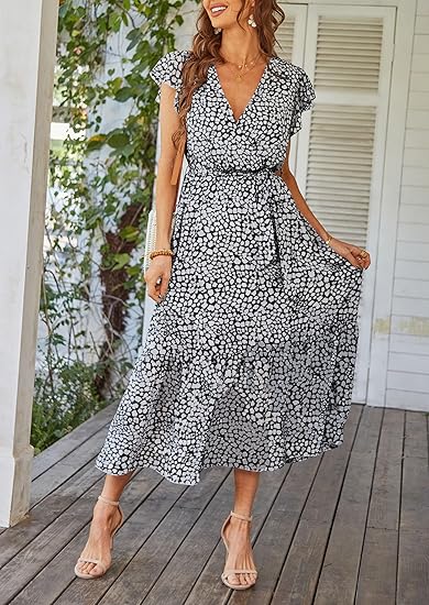 Amaya - Effortless Charm Wrap Dress