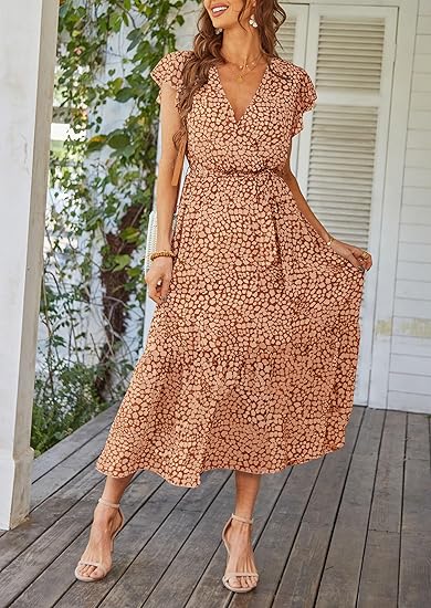 Amaya - Effortless Charm Wrap Dress