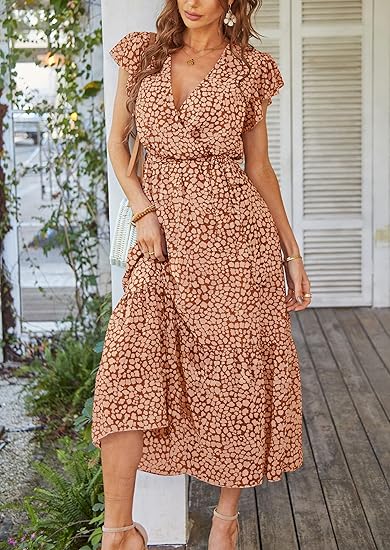 Amaya - Effortless Charm Wrap Dress