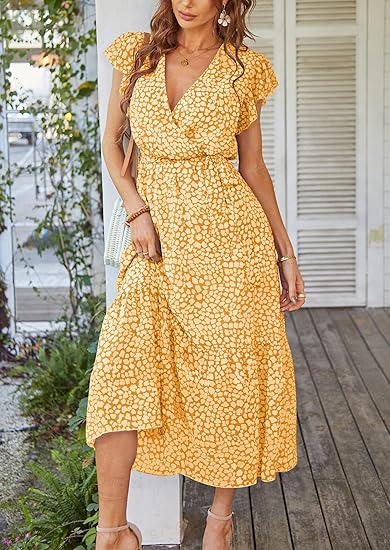 Amaya - Effortless Charm Wrap Dress