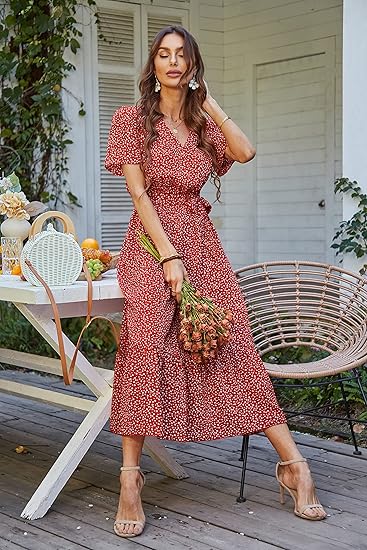 Amaya - Effortless Charm Wrap Dress