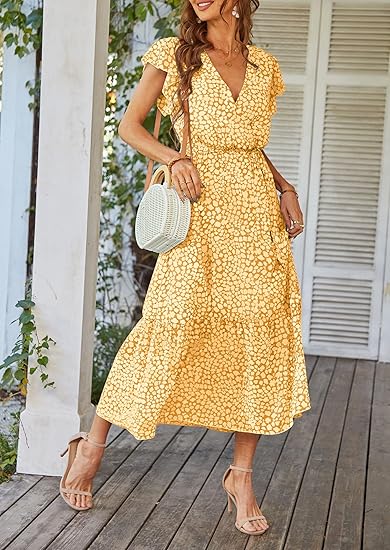 Amaya - Effortless Charm Wrap Dress