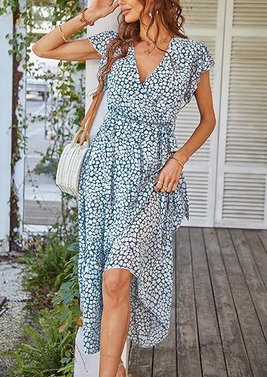 Amaya - Effortless Charm Wrap Dress