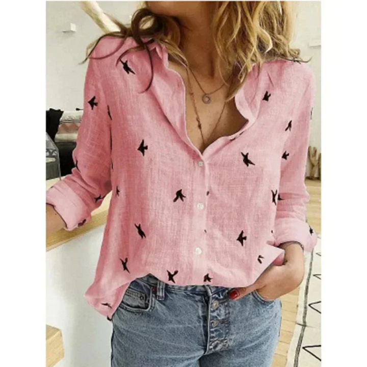Corinne – Vintage Bloom Floral Blouse