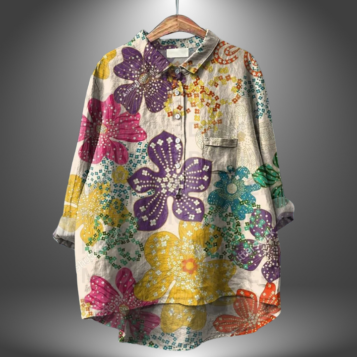Virgie – Garden Muse Shirt Blouse