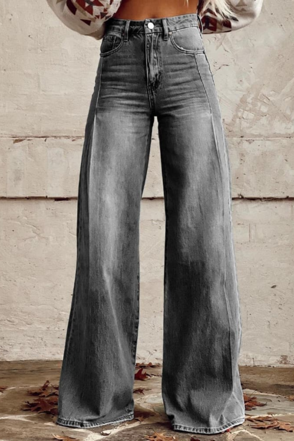 Stella - Wide-leg Boho Vintage Pants