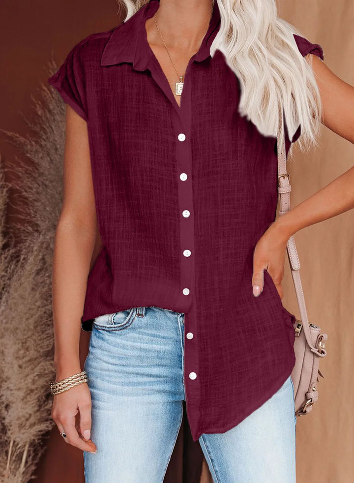 Chesca - Chic Button Blouse