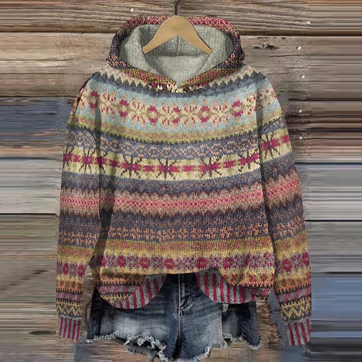 Inah – Boho Drift Hooded Sweater