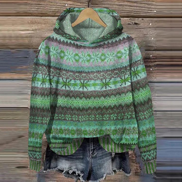 Inah – Boho Drift Hooded Sweater