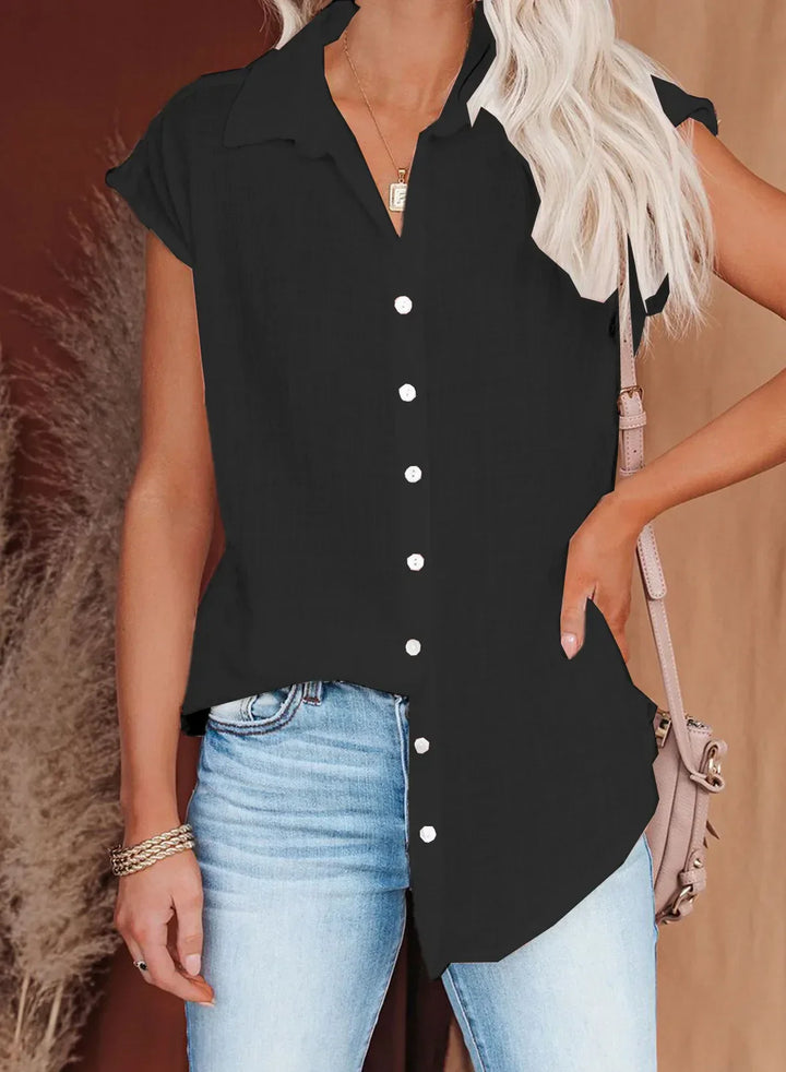 Chesca - Chic Button Blouse