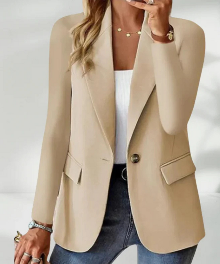 Irene - Signature Button Blazer