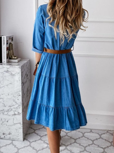 Anya – Radiant Tiered Dress