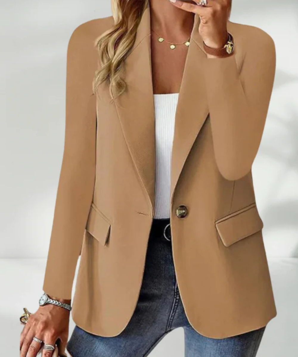 Irene - Signature Button Blazer