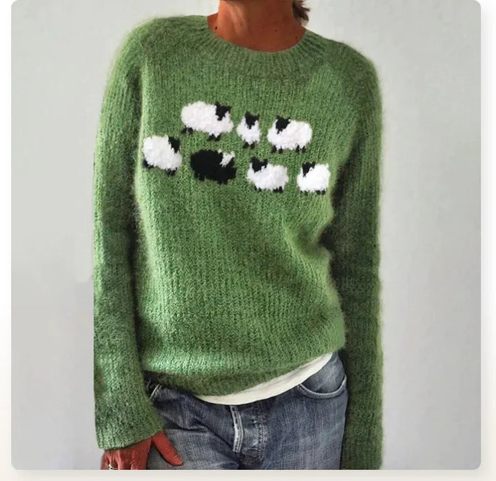 Adeline – Cozy Flock Sweater